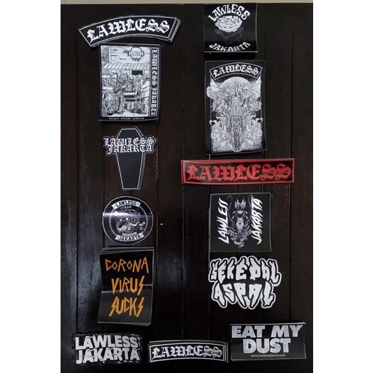 

STIKER LAWLESS STIKER