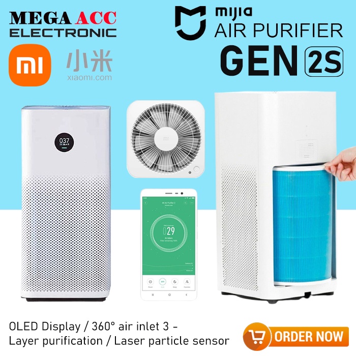 Xiaomi Mi Air Purifier 2S - Colour White
