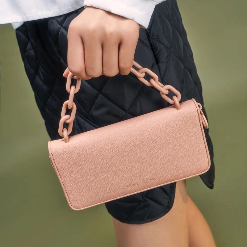 CK Chain Link Long Wallet