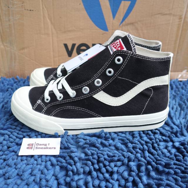 Sepatu Ventela Public Hi Black Natural sneakers murah sale merakyat-2
