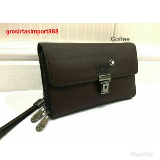 Handbag clutch MONTBLANC unisex