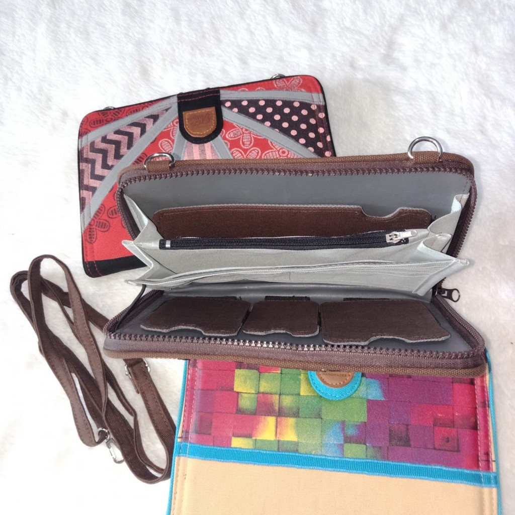 diskon dompet hp tali panjang mimosabi Hpo dompet selempang slingbag