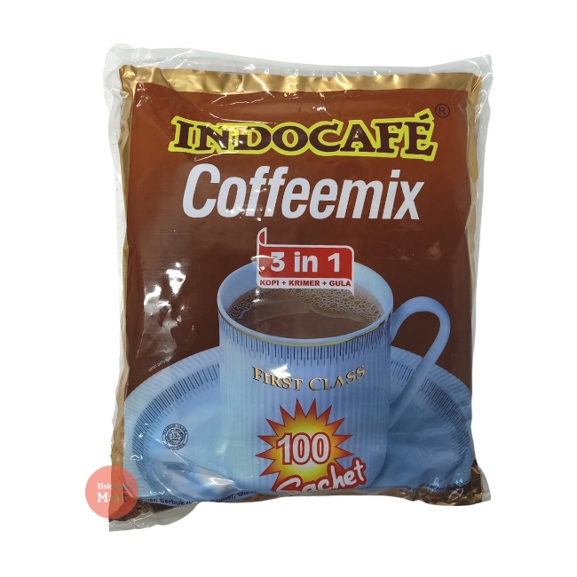 

INDOCAFE Coffee Mix / Kopi Mix 100sacet (1PACK 10renteng)