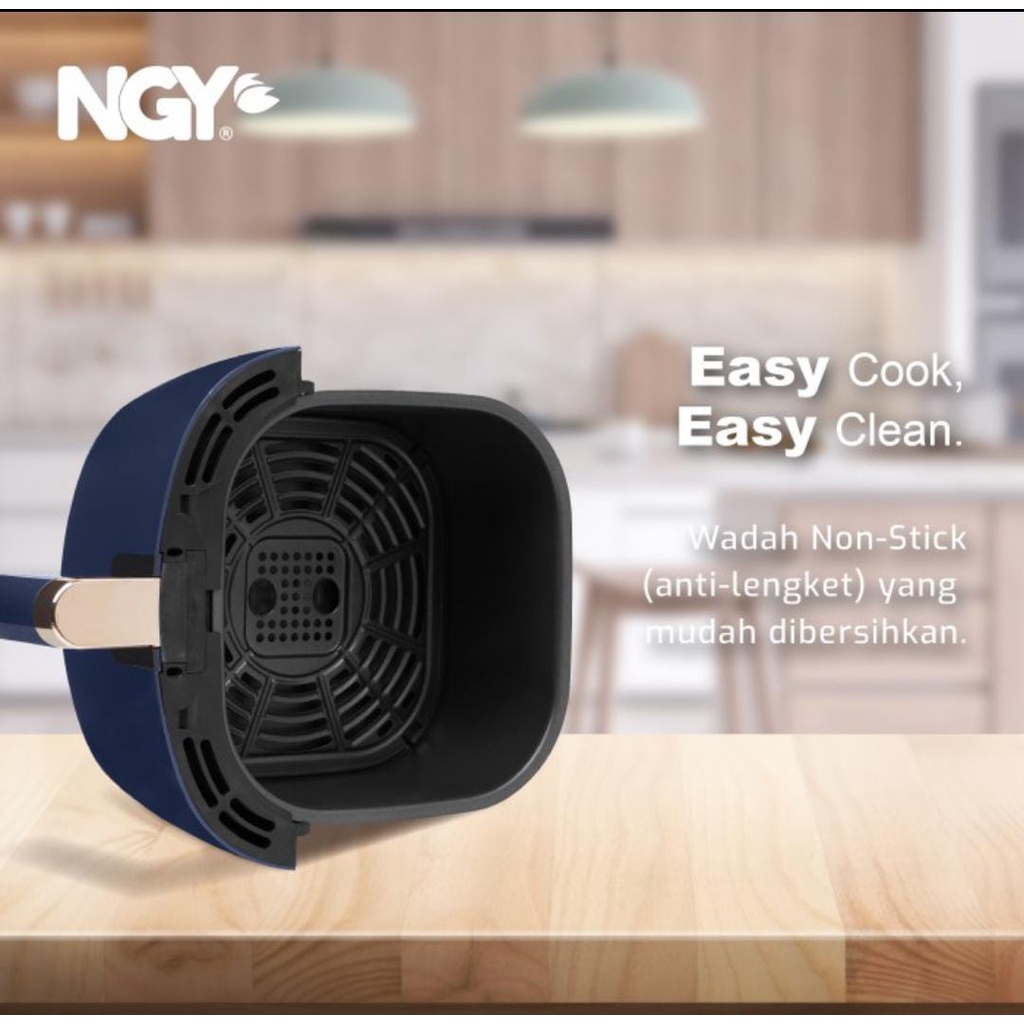 NGY Airfryer XL 6.5 Liter / Penggoreng Tanpa Minyak | NGY1865AF NAGOYA