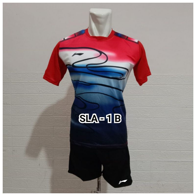 Setelan badminton junior jersey badminton anak kostim bulutangkis anak