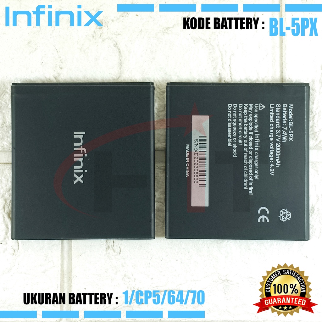 Baterai Battery Ori INFINIX BL-5PX BL5PX HOT Fire Api