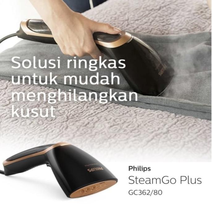 PHILIPS SteamGo GC362 Garment Steamer Setrika Uap Philips Iron GC 362