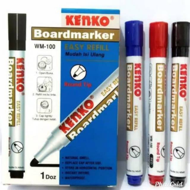 

Spidol Kenko WM-100 Whiteboard Marker