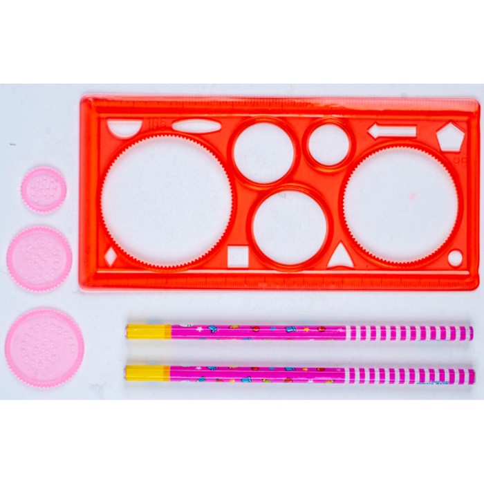 

Hemat Penggaris Bunga Putar Set Korean Penggaris Spirograph 1219-524 Gilaa!!!