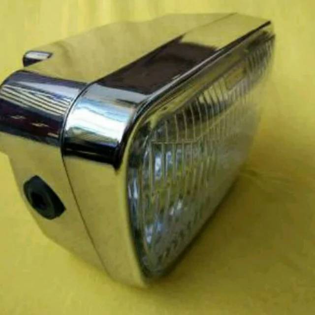 Reflektor lampu depan Yamaha RX King oval Chrome