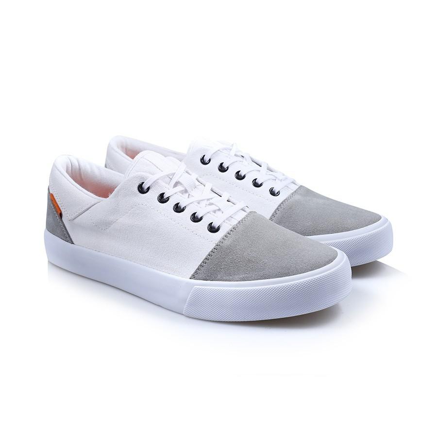 SEPATU CASUAL/SNEAKERS ORTUSEIGHT GLASGOW - White Grey (100% ORIGINAL)