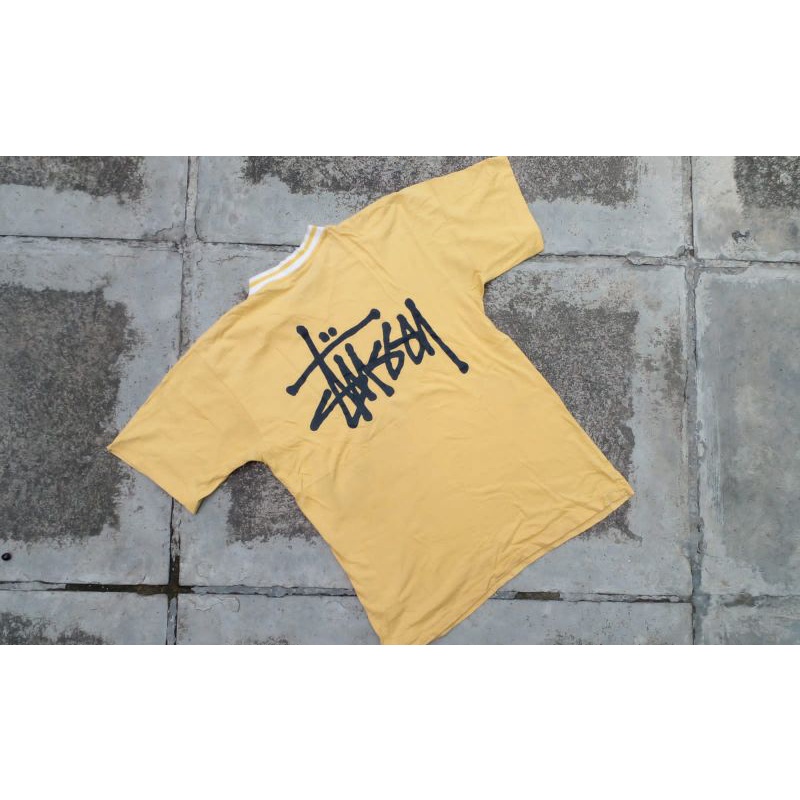 T shirt BIG LOGO STUSSY  FTG 80s/90s