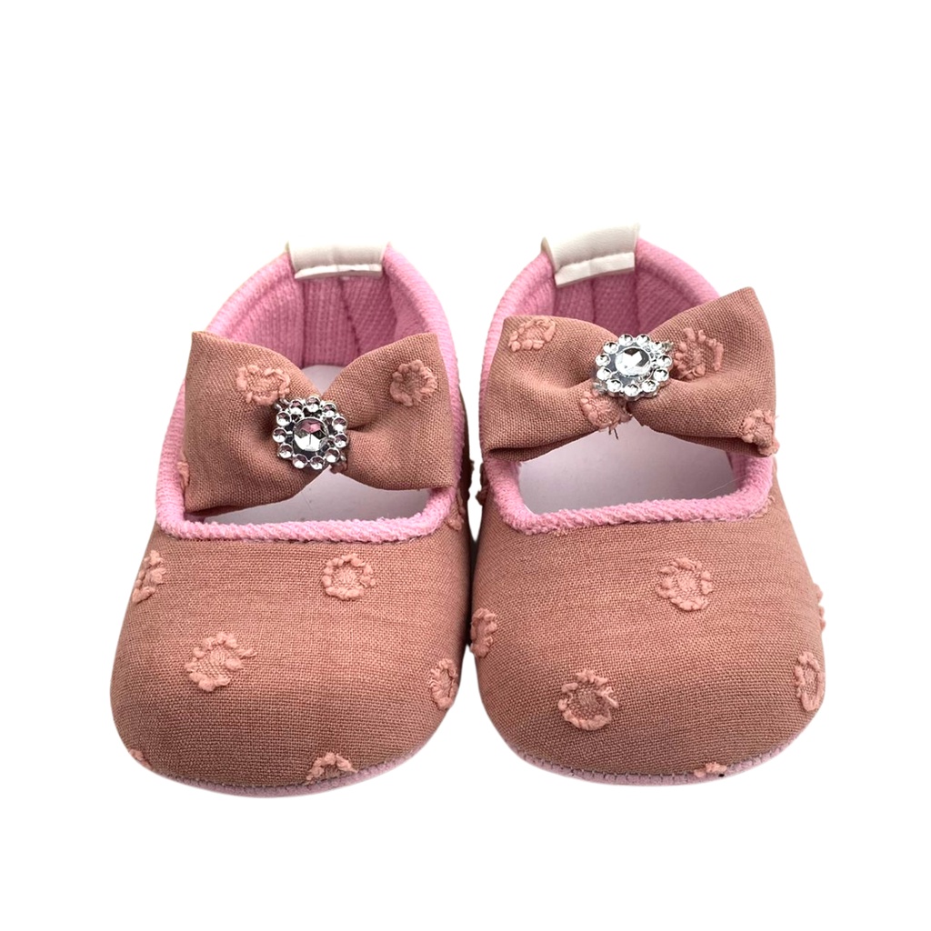 mandirishoesstore-SEPATU BAYI BABY PREWALKER PITA POLCA ANAK PEREMPUAN 0-12 BULAN FPY24