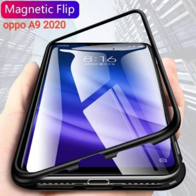 Case Samsung A50 / A51 / A71 / A30 Magnetic Case Cover Premium