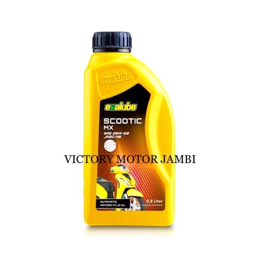 OLI MESIN EVALUBE SCOOTIC MX 20W-50 0,8L EVALUBE OIL