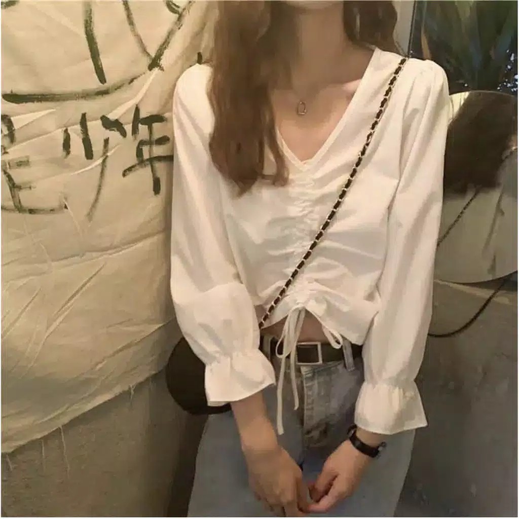 PROMO LAMIA BLOUSE - blouse korea / korean style / daily blouse / blouse hits / grosir blouse