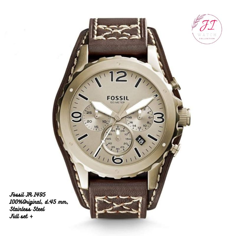 Jam Tangan Fossil Original JR 1515, JR 1505, JR 1495 (Garansi Resmi)