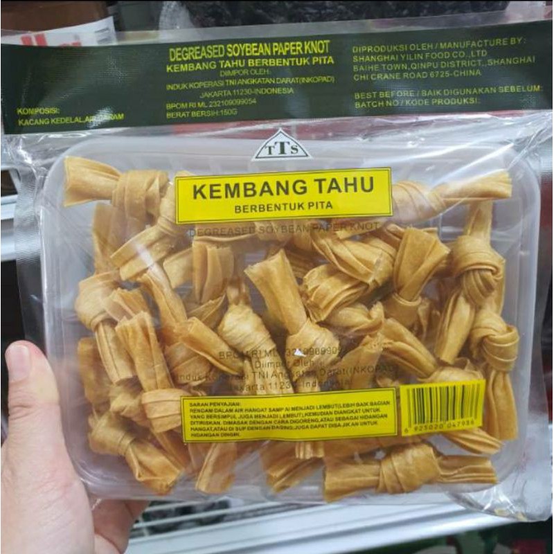 

Kembang tahu pita TTS / shabu2 hotpot 350gr