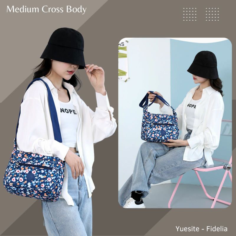 TAS SELEMPANG WANITA YUESITE FIDELIA MEDIUM CROSSBODY