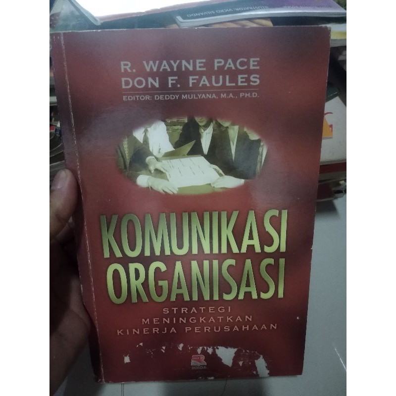 

buku original - komunikasi organisasi oleh wayne pace