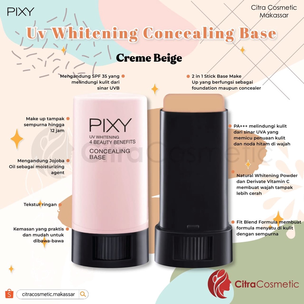 Pixy Uv Whitening Concealing Base 9 Gr