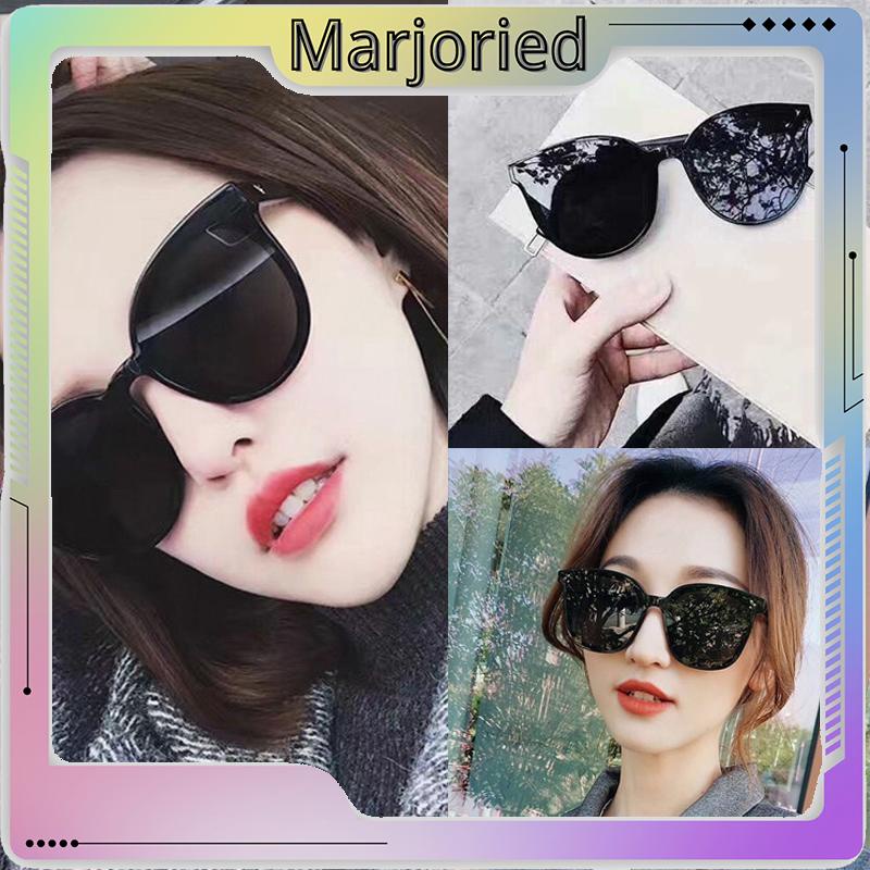 Kacamata Korean Retro Mata Kucing Kacamata Hitam Anti-UV Wanita Sunglasses-MJD