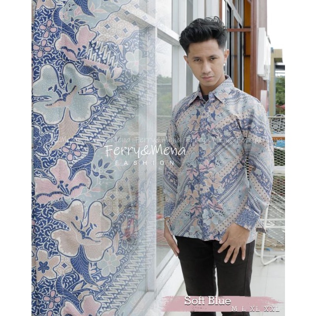 Terbaru !! Kemeja Panjang Pria / Hem Batik Pria Modern / Atasan cowok