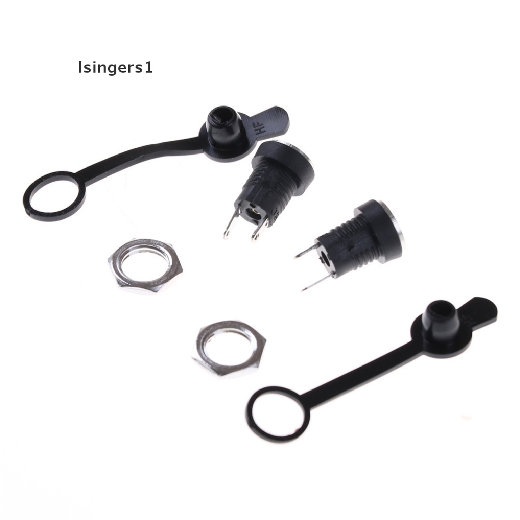 (lsingers1) 2pcs Soket Jack Power DC 5.5x2.5mm Female Tahan Air