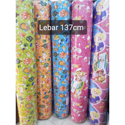 Perlak Bayi Meteran Lebar 137cm  / Perlak Kasur Jumbo Obras / Produk Custom
