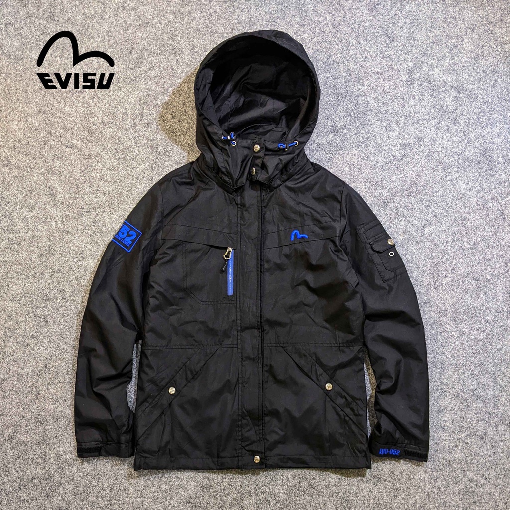 Evisu - Jaket Outdoor Pria Wanita Unisex Gunung Sport Hiking Second Bekas Original - JX729