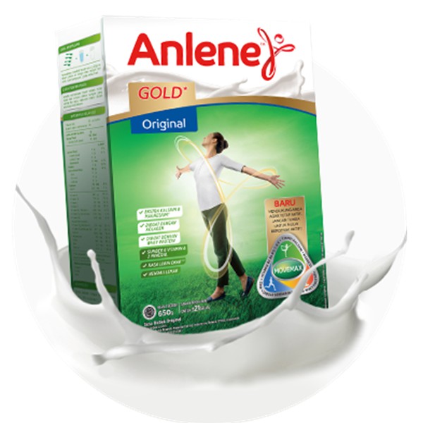 

Anlene Gold Original 600 Gr Box