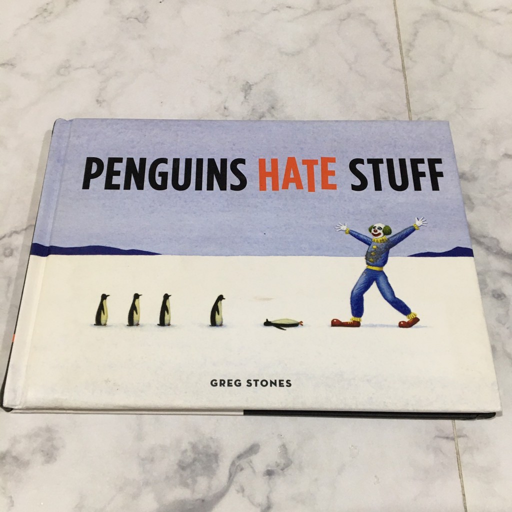 hardcover Penguin hate stuff buku cerita anak First words kata pertamaku / buku cerita anak / storyb