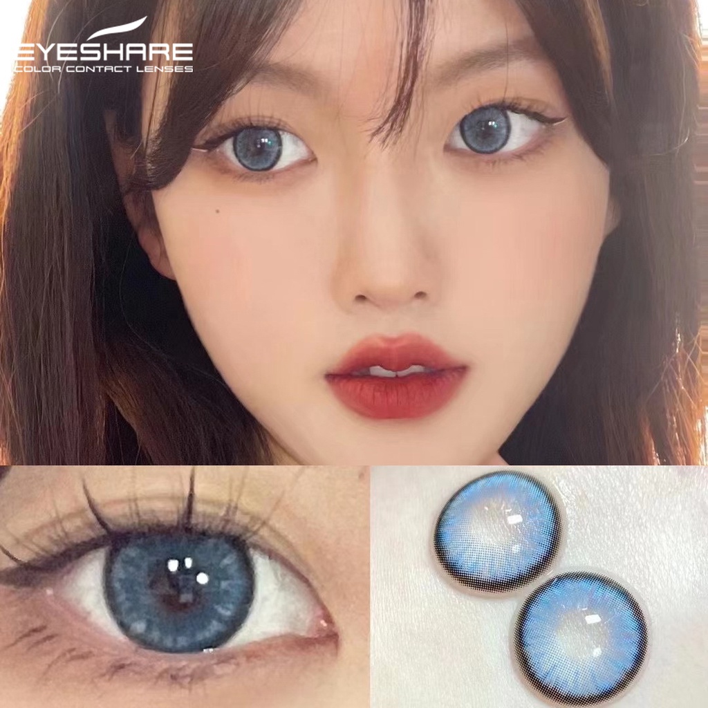 【COD】 DIAMOND SOFTLENS  BIG EYE Soft Colored Contact lens Yearly Use Ensa Mata Soflen Mata Brightsoftlens soflens Mata Kore/import korea softlens