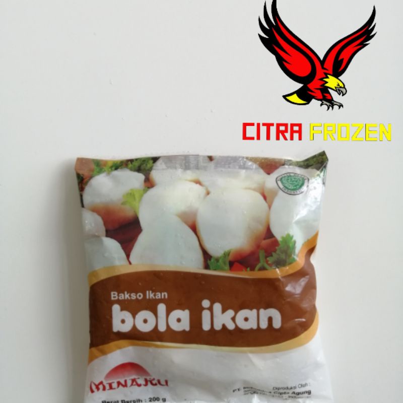 

Bola ikan Minaku 200gr