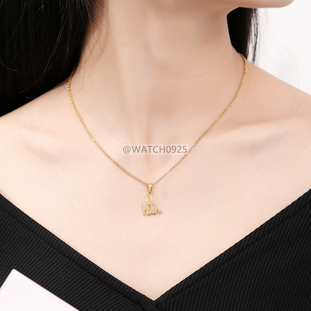 Simple Pendants Necklaces Women Man Charm Collar Jewelry Korean Design Romantic Choker S61