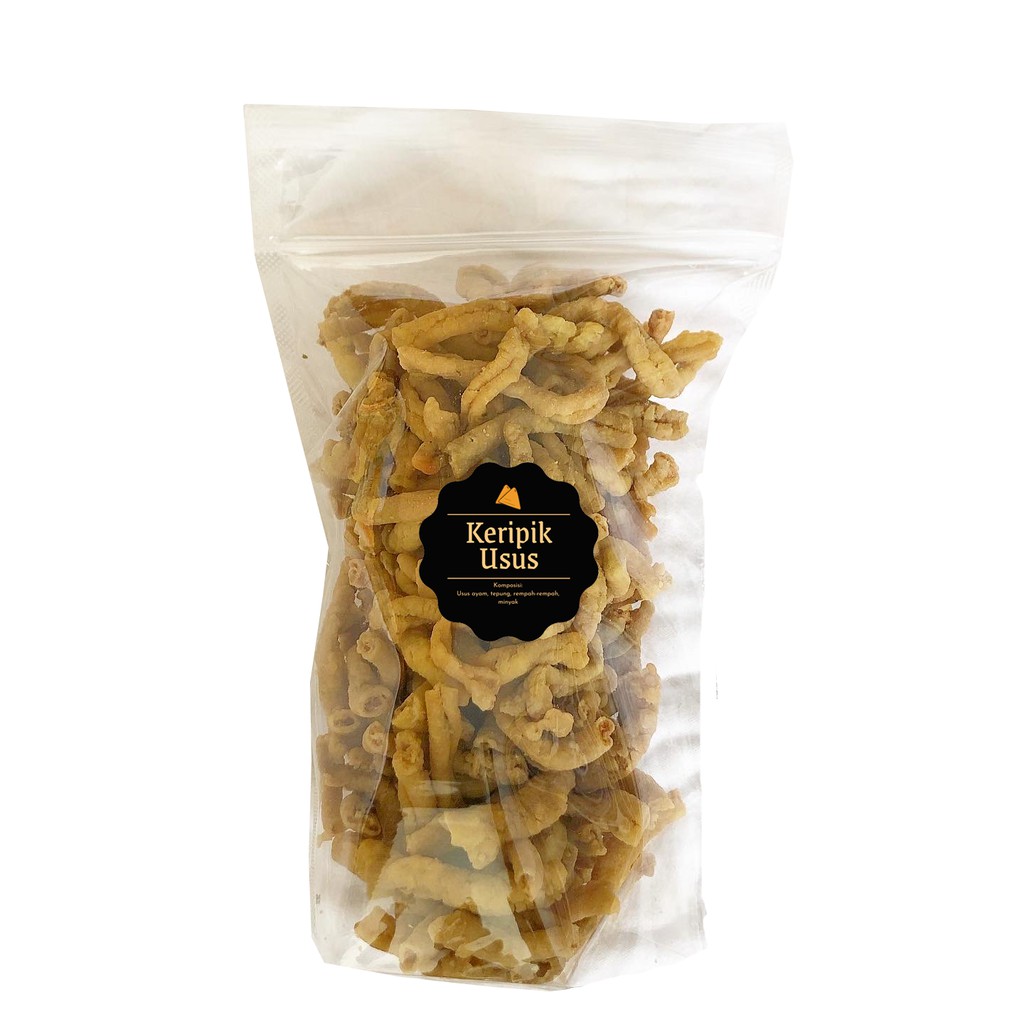 [DELISH SNACKS] Keripik Usus (M) 260gr / Snack Cemilan / Camilan Asin Gurih