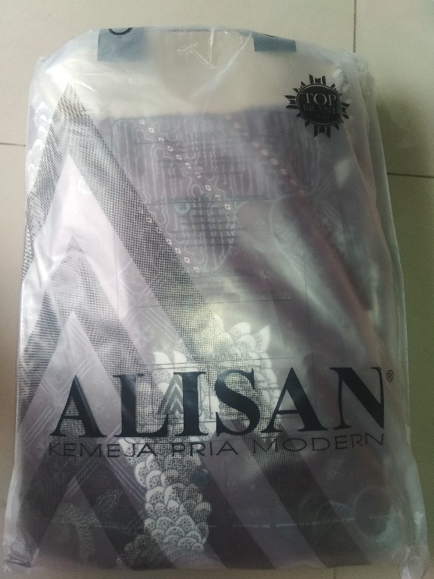 Kemeja Batik Alisan Lengan Panjang Slim Fit 00106