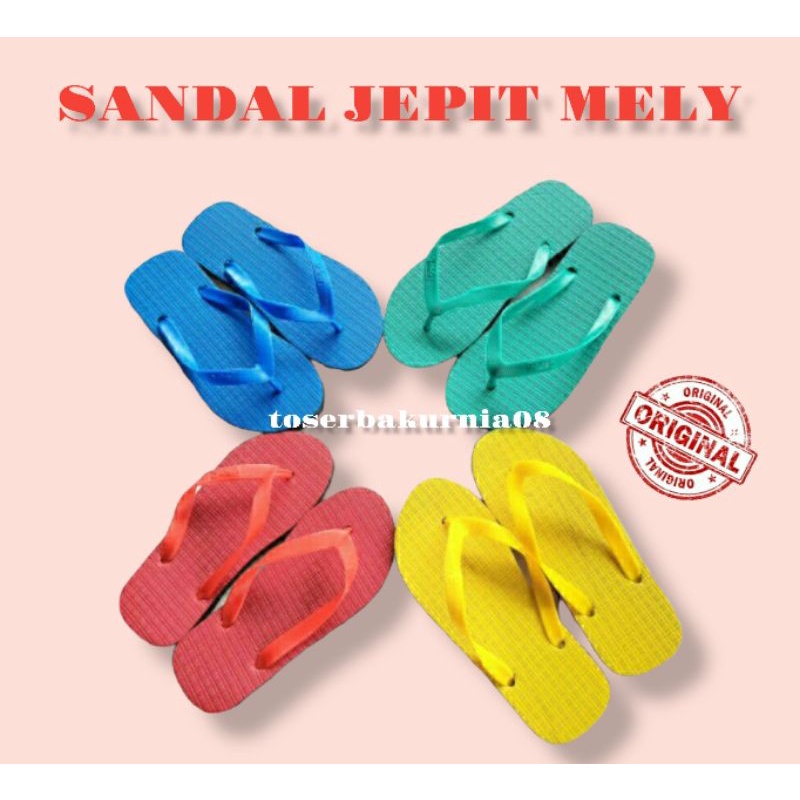 Sandal Jepit Mely | Sendal Kepit | Alas Kaki