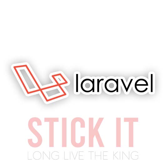 

Stiker sablon setrika DTF kaos baju sticker vinyl laravel programmer 12