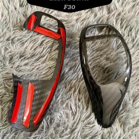 Cover Trim Gear Shift Knob Carbon Interior Bmw F30 F10