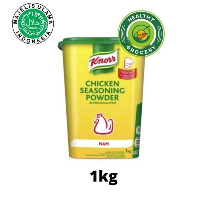 

TERBARU KNORR CHICKEN SEASONING POWDER NON ADDED MSG (NAM) 1KG BUMBU & BAHAN MASAKAN MAKANAN &