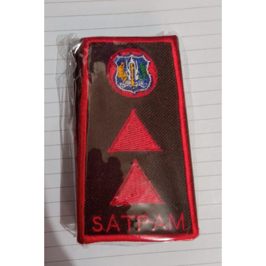 Pangkat Satpam Pangkat Harian Satpam Manager Madya Pangkat PDH Bordir