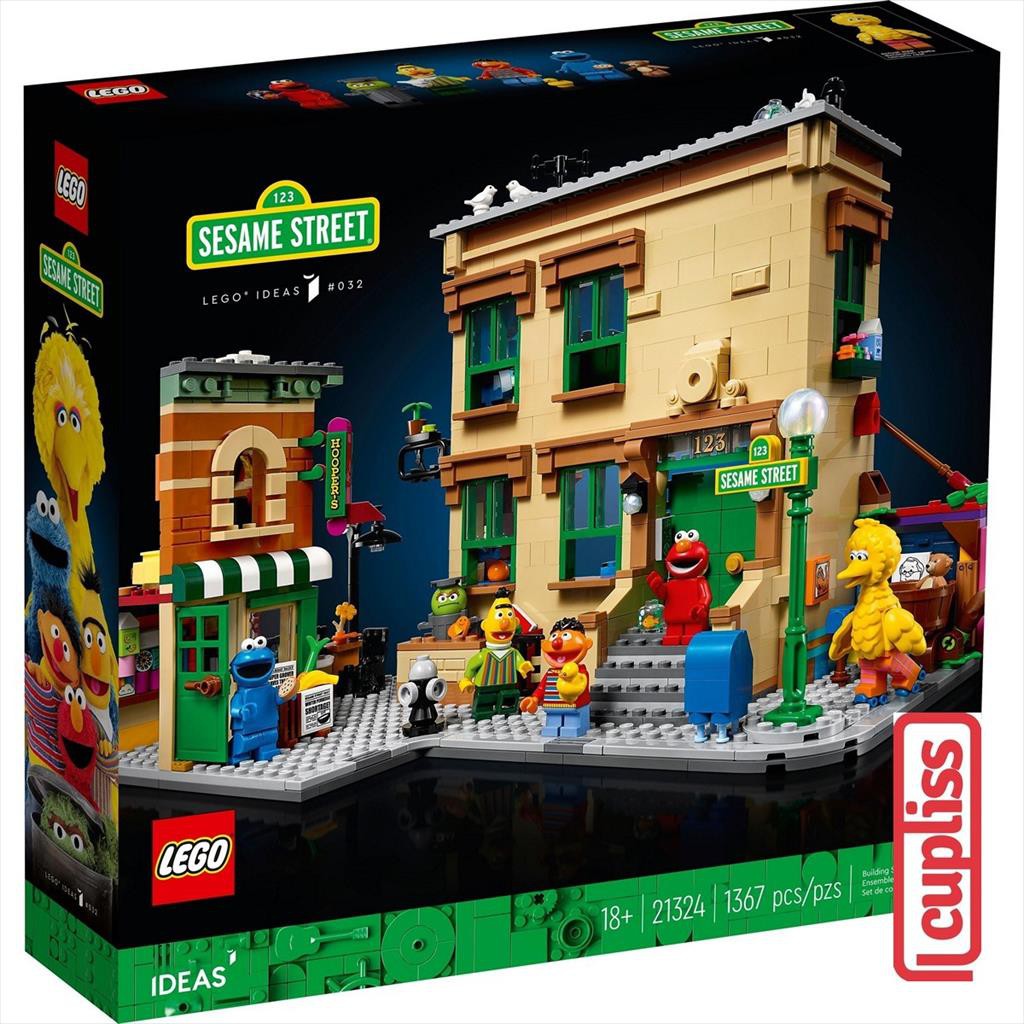 LEGO Ideas 21324 123 Sesame  Street