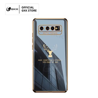 GKK Samsung Galaxy S10 S10 PLUS Casing ELK Plating Premium Soft Case