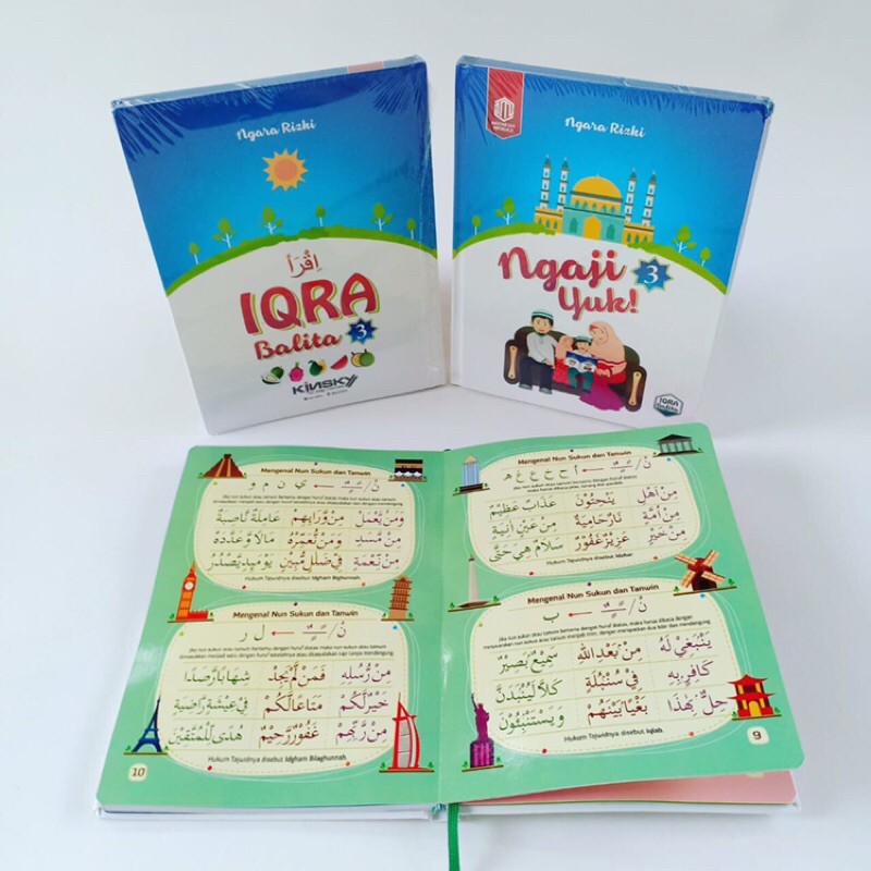 BUKU IQRA BALITA ngaji yuk (jilid 3)