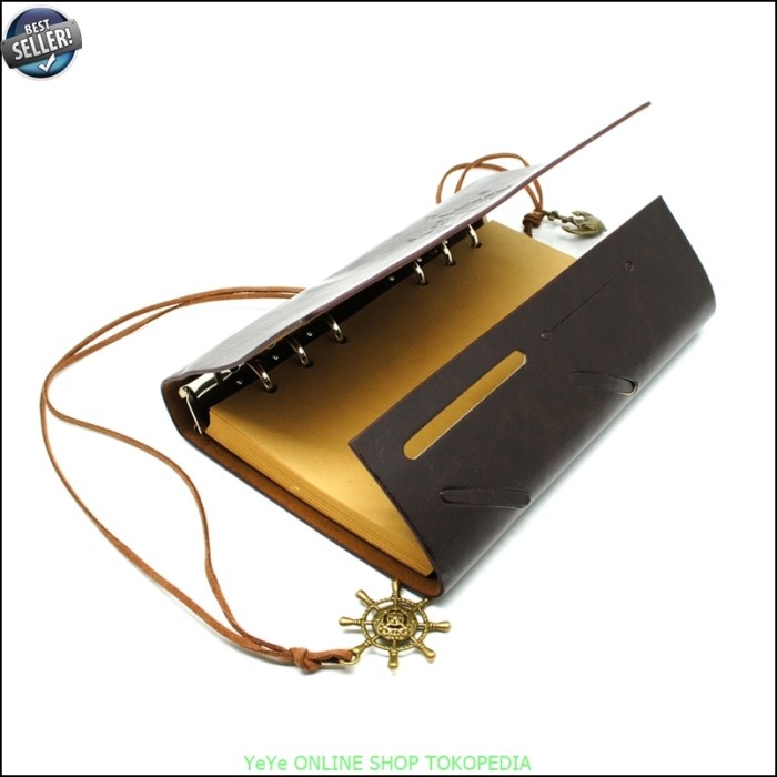

Jual Buku Catatan Binder Agenda Kulit Retro Pirate - Coffee Y3366 Promo