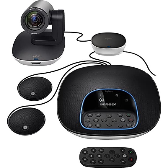 Logitech Group Video Conferencing + Microphone Expansion - Garansi 2 Tahun