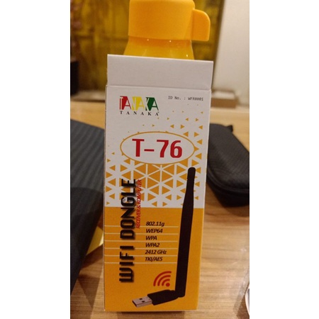 USB 2.0 Wireless untuk STB Tanaka T2 Kaonsat Evinix PC Laptop