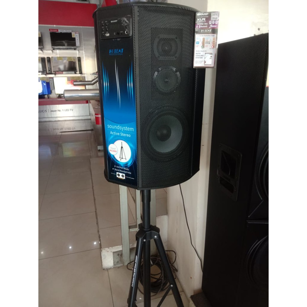 SHARP CBOX HB PRO 8 UBO + TRIPOD - SPEAKER ACTIVE PROFESIONAL SOUND SYSTEM / CBOXHBPRO8UBO