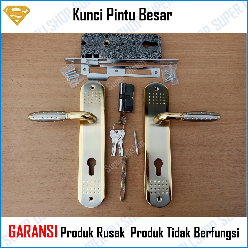 Handel Besar Babet 25 cm | Kunci Pintu Rumah Besar | Handel Besar Babet | Slot Kunci Pintu Rumah